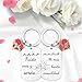 Imagen de XQXQXZ Regalo Pareja Llavero de Parejas y Novios Originales Llavero de Pareja Casa Llavero Personalizado de Pareja Regalo de San Valentín Regalo Aniversario Para Parejas