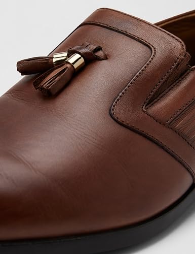 Image of Louis Philippe Men Leather Loafers