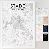 Mapdify Stade personalisiertes Stadtposter, dein 