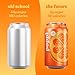 Poppi Sparkling Prebiotic Soda Beverage with Apple Cider Vinegar, Seltzer Water and Fruit Juice, Orange Flavor, 12 Fl Oz, Pack of 12, Packaging May Vary