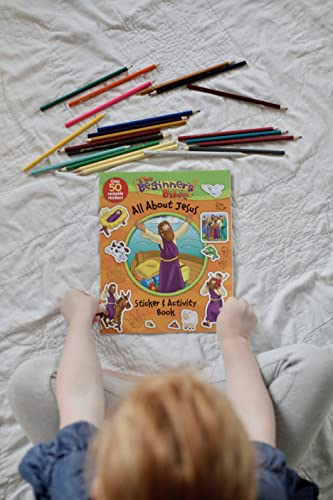 Beginner's Bible All About Jesus Sticker and Activity Book: Level 2