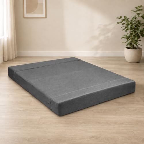 Urban Decor 5x6 Modern 3 Seater Grey Sofa Cum Bed - Image 6