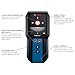 BOSCH GMS120-27 Professional Wall Scanner, Multi-Function Stud Finder, and Live Wire Detector for Electricians, Plumbers & Contractors