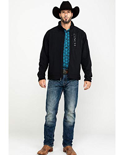 Cinch Men's Concealed Carry Bonded Jacket Black Medium