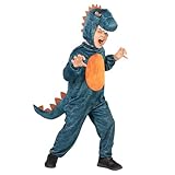 Riethmüller Kinder Kostüm Roary T-Rex - Karneval Kostüm & Faschingskostüm für Jungen & Mädchen von 3-4 Jahren - Verkleidung & Kinderkostüm