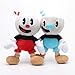 2 Pz Cuphead Peluche Video Gioco Mugman Boss Il Diavolo Leggendario Calice Morbido Peluche Bambole Giocattoli Per I Bambini Di Compleanno Regali Di Natale 25 Cm