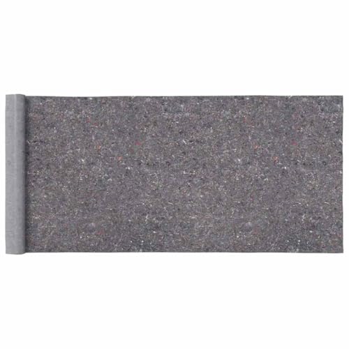 vidaXL Rutschfeste Malervliese 2 Stk. 10 m 180 g/m&sup2; Grau, Schutzvlies, Vlies Anti-Rutsch, Bodenschutz Malervlies, Abdeckvlies, Malerabdeckvlies