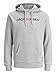 Produktbild JACK & JONES Herren Kapuzenpullover Hoodie Core Storm Sweatshirt Corp Logo 12137054 S M L XL XXL (M, 2 Grau)