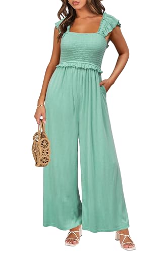 OUGES 2026 Summer Jumpsuits for Women Dressy Casual...
