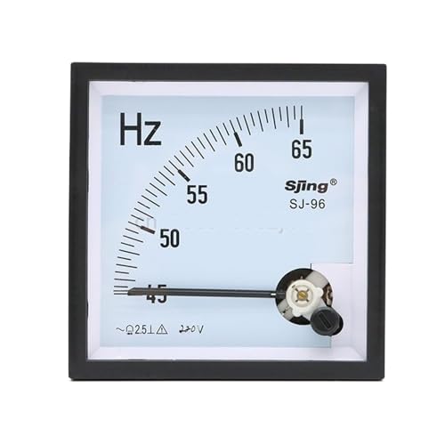 Medidor de Herzt AC 220V tipo CP-96 para control de frecuencia de 45-65Hz