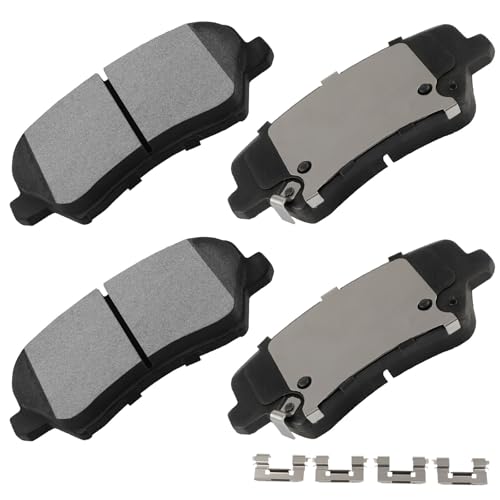 Image of cciyu D1971 Front Ceramic Disc Brake Pads Kit For Kia For Forte 2014-2018,For Kia For Forte Koup 2014-2016,For Kia For Forte5 2015-2018
