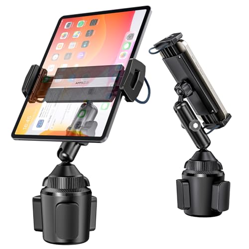 Soporte de tableta para coche esencial para viajes por carretera con iPad y móviles