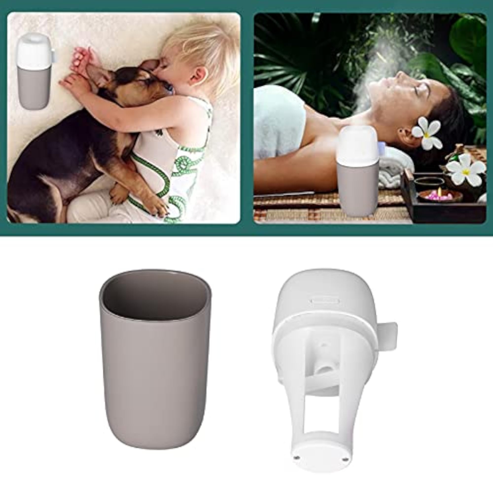 Ubersweet USB Aroma Diffuser, Intelligent Detection Humidifier