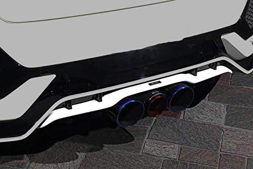For Civic FK8 Fiber Glass BLZ Style Rear Garnish Bumper Diffuser Lip
