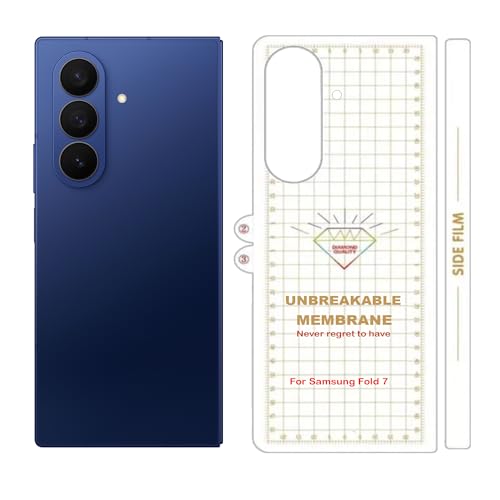 Image of amazon basics Acrylic Screen Guard for Samsung Galaxy Z Fold 7 5G |Edge to Edge Full Coverage with Easy Installation Kit Clear