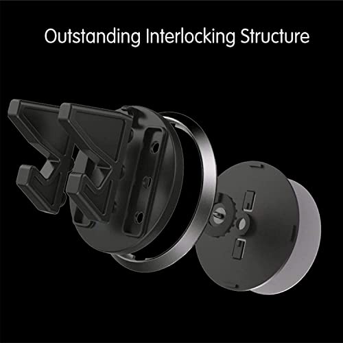 Image of 360 Rotating Car Dashboard Phone Holder - Universal Anti-Slip Navigation Bracket for Trucks, SUVs & Cars - Adjustable Stand for Portrait & Landscape Viewing (Waterproof, Pack of 1)