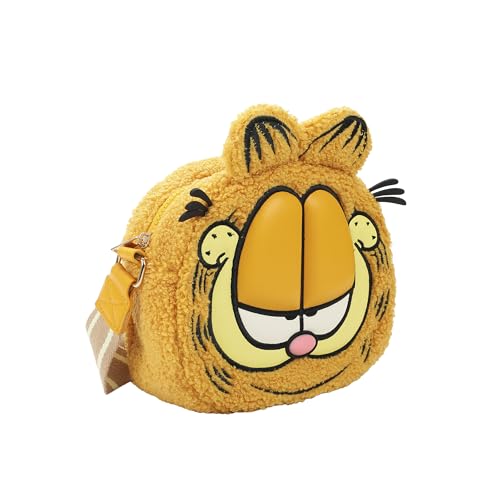 Bioworld Garfield 3D Character Plush Women's Crossbody Bag3