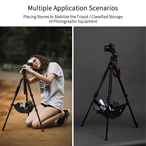 Selens Tripod Weight Bag Black Durable Tripod Stone Bag Universal Light Stand Sand Bag For Stabilizing Photography Accessory #TOP2