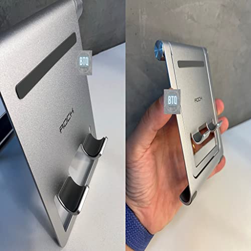 Suporte Metal De Mesa P/ iPad Tablet iPhone Celular Rock Ajustável