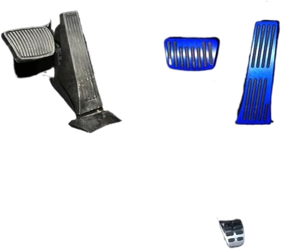 Car Pedals Fit For GAS Accelerator Brake Stainless Steel Non-slip Pedal Cover Pads Fit For NX4 MK4 2021 2022 2023 2024(Orange)