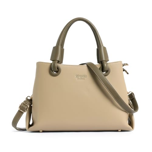 Image of EXOTIC Premium Sophisticated Structured Handbag | with Dual Handles | Adjustable Strap | Spacious Compartments (Heritage Charm Collection)