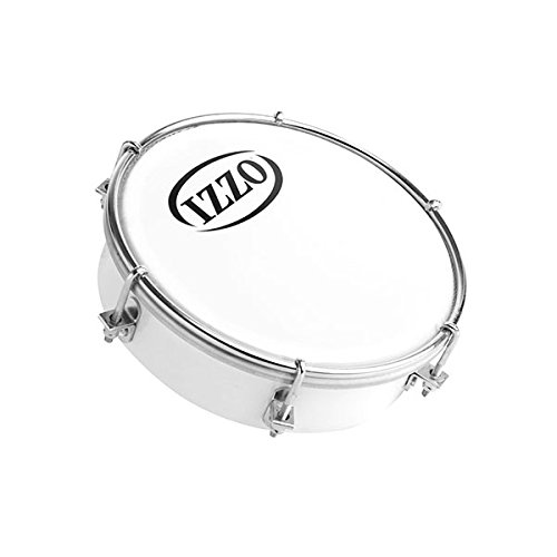 TAMBORIM 6" ABS IZZO REF.IZ3691 (Blanco)