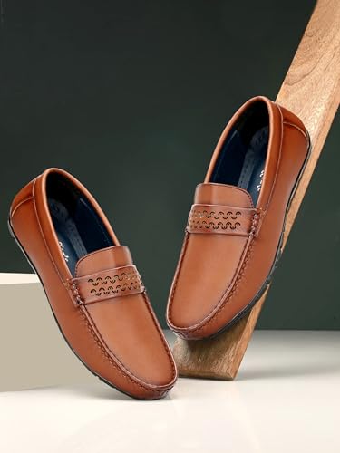 Image of Inklenzo Casual Loafer for Men's Shoes Black Brown Tan Shoe for Men Loafer