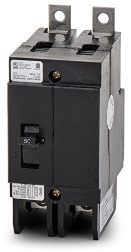 Eaton Cutler-Hammer CHGHB2050 C-H GHB2050 50A GHB 2P 277/480V 14KAIC, Black