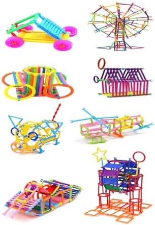 hyd Oyuncak Geometrik Çubuklar 120 Parça Bloklar Yapboz Puzzle Zeka Renk Algı Gelişim Eğitici Oyuncak - Görsel 4