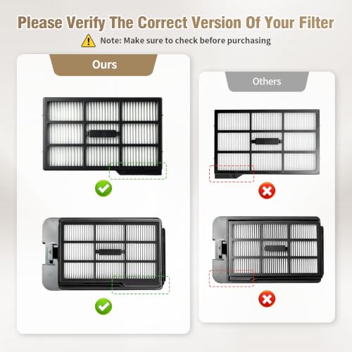 Image of 14 Pack Replacement Parts Compatible with eufy Omni E25 / E28 Robot Vacuum: 1 Pair of Main Brushes, 1 Roller Mop, 2 Filters, 2 Dust Bags, 6 Side Brushes, 1 Cleaning Brush