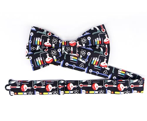 Image of OCIA Cute Pattern Pre-tied Bow Tie Adjustable Bowties for Adult & Children