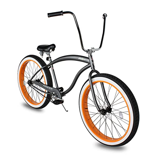 Bicicleta Tracer Avalon Playera de una velocidad, ruedas de 29", color gris/naranja miniatura 2