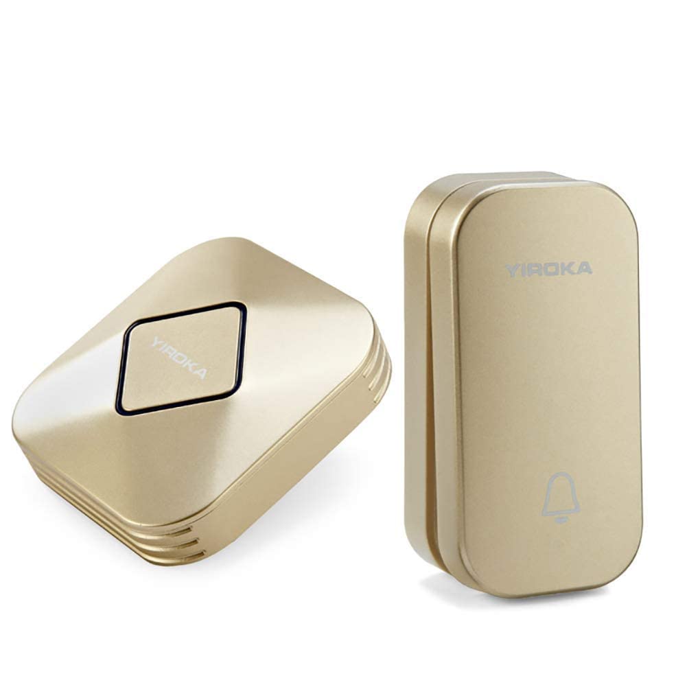 Buy Wireless Doorbell Household Long distance Chimes pager with LED Flash Have 58 Melodies to