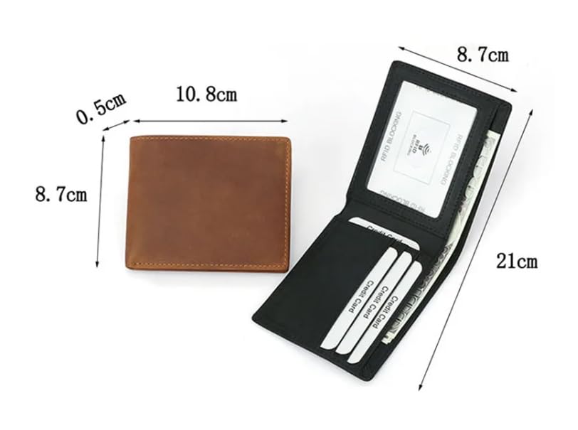 Personalized To My Son In Law Leather Wallet - Genuine Men Leather wallet - Engraved Men Leather Wallet - To My Son In Law Leather Wallet - Son In Law Gift3