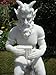 JFSM INC. Pan Playing Flute on Rock Statue - Greek God of The Wild and Nature