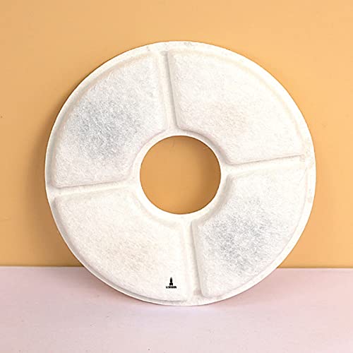 Kit com 4 Filtros Refil Lorben para Bebedouro Gato Cão Fonte Pet Filtra e Purifica Água