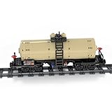 Exquisitos detalles: construcción de bloques de construcción de tren de mercancías de cuatro ejes muy estable, el diseño también es muy atractivo y algunos pequeños detalles se pueden llevar a cabo perfectamente. Puedes descubrir y explorar los detalles internos