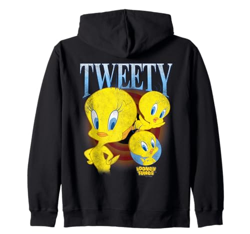 Image of Looney Tunes Bootleg Tweety Zip Hoodie