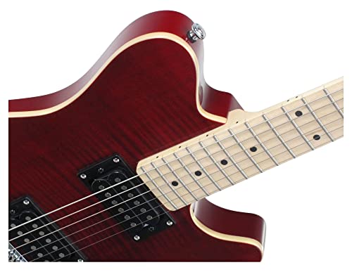 Rocktile Pro MM150-TR guitare eléctrique transparent red - Les Beatles, Paul McCartney, John Lennon, RIngo Starr, George Harrison Rocktile Pro MM150-TR guitare eléctrique transparent red – Image 5