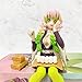 Mitsuri Figure Anime Devil Slayer Eating Rice Balls Sitting Pose Character Action Figure Desk Decor Collection Toy