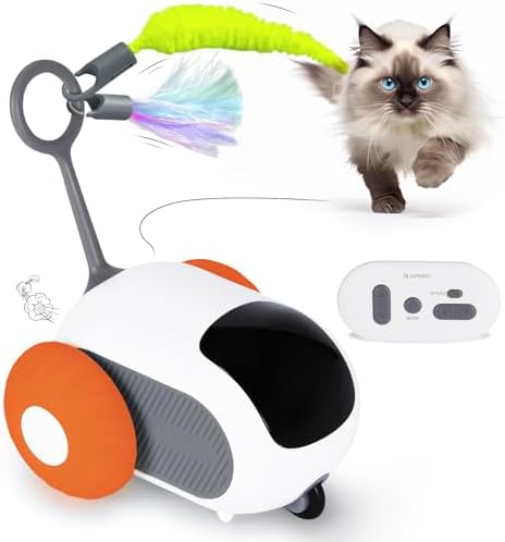 Pipihome Turbo Tail 2.0 - Juguete Interactivo para Gatos Con Rató...