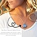 invisawear Smart Jewelry - Personal Safety Device - Rose Gold Necklace