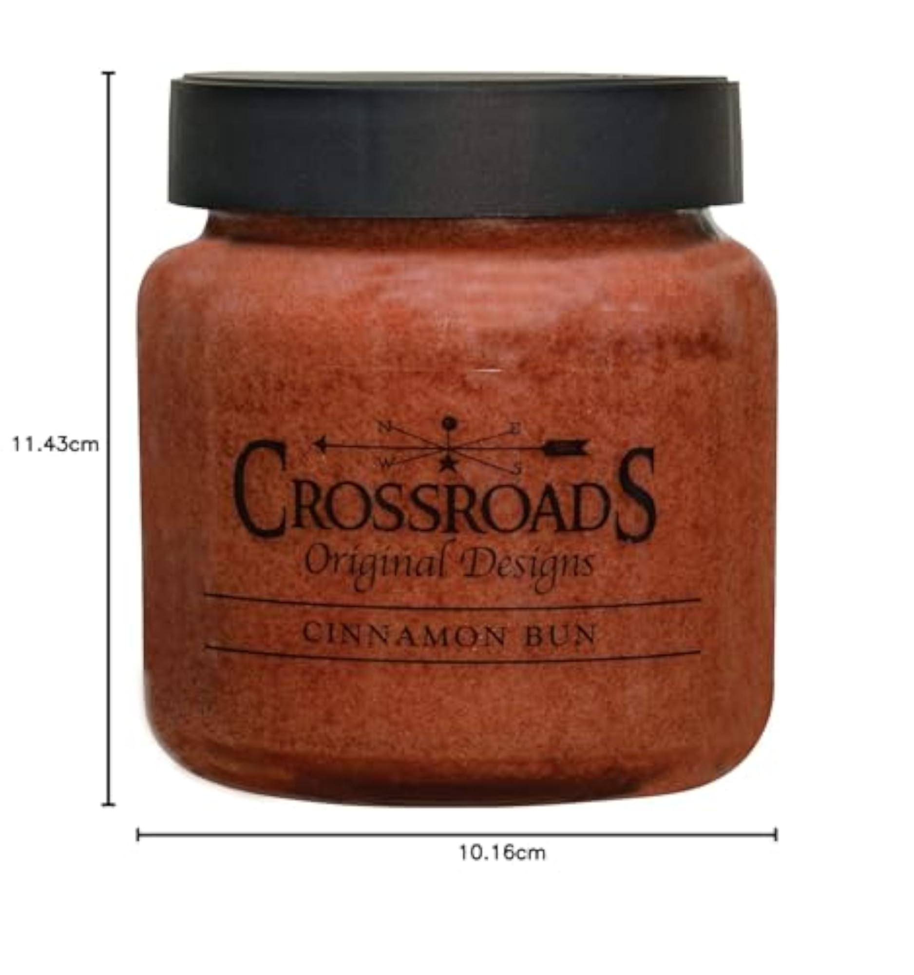 Candle 16 Ounce Jar Candle - Cinnamon Bun