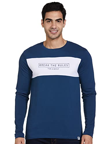 Image of Amazon Brand - Symbol Men's Regular Full Sleeve Round Neck T-Shirt