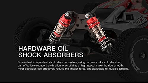 WLTOYS 144001 60KM/H 1:14 2.4Ghz Racing Remote Control Car 4WD Alloy Metal Drift Car - Image 6