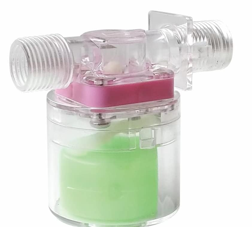 Image of THG Transparent Automatic Water Level Control Valve for Home, Farm and Industrial Use |Overflow Protection High Flow Float Valve |Durable and User Friendly Water Level Controller | 1 /2 Inch Horizontal
