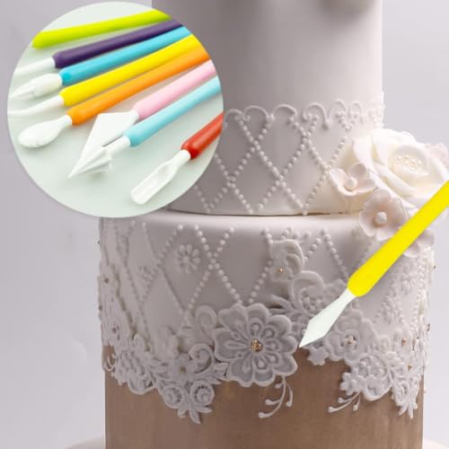 Image of PureBake Cake Decorating Accessories (9-Piece Cake Decorating Tool Set)