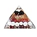 Magical Crystals Spiritual Healing Stones | Orgone Pyramid for Reiki Healing and Crystal Healing | Vastu Correction, Meditation, Wealth & Prosperity (Gomti Kachwa Orgone Rudrakash)