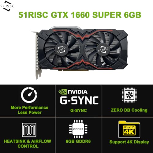 51RISC GeForce GTX 1660 Super Graphics Card Review UK (2026) – Tested