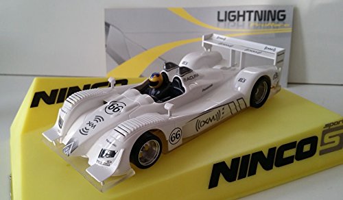 Ninco Acura Lmp2 XM Blanc lightni avec moteur ultra réactif pour circuit